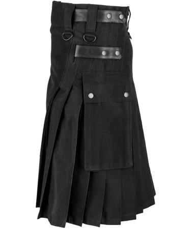 Scottish Kilt Scarce Darkness Shoes | Retro Rock Medieval Scotland Fashion | High-Cut Checkered Mini Skirt Streetwear - Buy Online on GoSupps.com