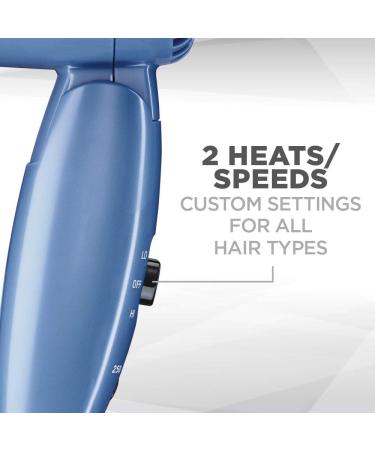 Conair 1600 Watt Compact Hair Dryer | Folding Handle | Dual Voltage Travel Dryer - Buy Online on GoSupps.com