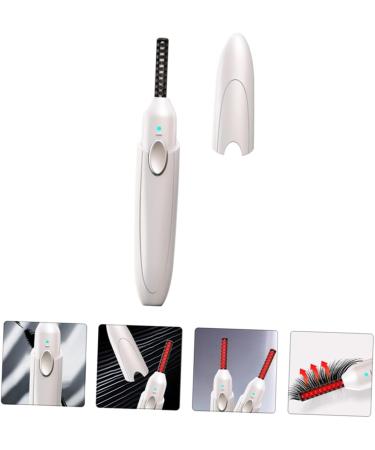Housoutil 1 Set Eyelash Curler Electric Eyelash Curling Tool Make up Kit Heated Curler USB Charging Hand Wisking Tool Electric Makeup Tool Eyelash Curling Clip Charge Hair Curler White Abs - Buy Online on GoSupps.com