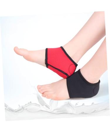 FRCOLOR Heel Socks - 8 Pairs Non-Skid Heel Covers & Pads for Men & Women - Protective Foot Support & Pressure Relief - Buy Online on GoSupps.com