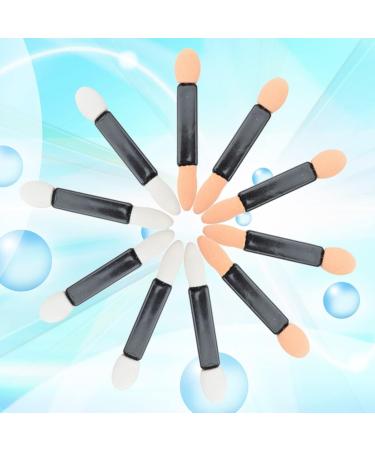 KALLORY 50pcs Makeup Sponge Eye Shadow Applicator Double Sided Make Eye Shadow Brush Cosmetic Miss Tool Mix - Buy Online on GoSupps.com