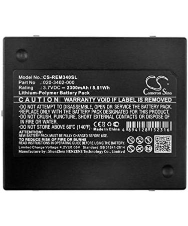 Replacement Battery for RAE Systems QRAE II Gas Monitor - 2300mAh/3.7V | Compatible Part Number 20-3402-000 - Buy Online on GoSupps.com