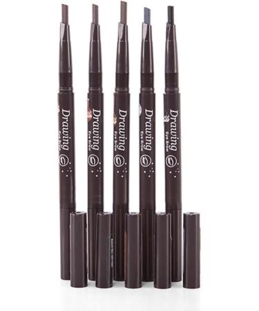NOLITOY 2pcs 2 1 Eyebrow Pen Brow Brush Eyebrow Pencils Double Head Makeup Tools To Rotate - Buy Online on GoSupps.com