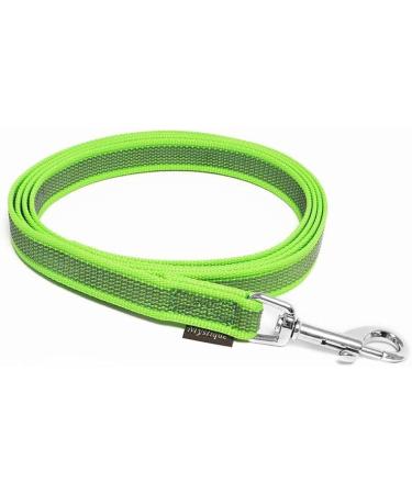 Buy Mystique Rubberized Leash - 20mm Hand Loop Standard Carabiner Neon Green 3m | Durable & Stylish Dog Leash for International Shipping - Buy Online on GoSupps.com