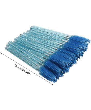 10 set of 50 Pieces Eyelash Brush Valentine's Day Sweet Bristle Applicator Eyebrow Tweezer Easily Grip Remover Brow Brushes Crystal Rod/Blue 10 set of (Crystal Rod/Blue) - Buy Online on GoSupps.com