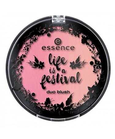 Essence Life is a Festival Duo Blush No. 01 hippie hooray Contents: 7.82g two -color blush for a fresh natural complexion.
