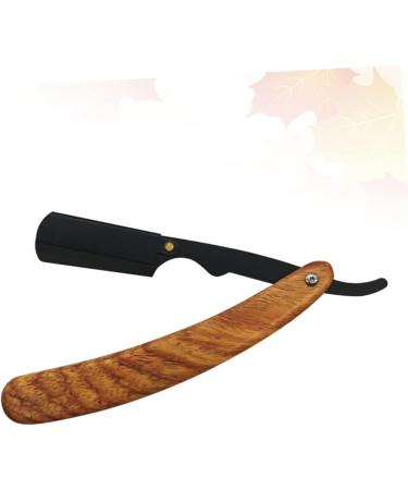 Frcolor 2-in-1 Eyebrow Razor & Hair Clipper - Professional Bamboo Manual Shaving Razor for Men - Best International Shipping - Buy Online on GoSupps.com