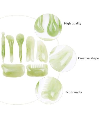 Milist Rose Eye Massager & 7-Piece Face Roller Set - Ultimate Skincare Tools for Health & Relaxation - Buy Online on GoSupps.com