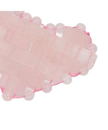 Verdant Touch Jade Stone Eye Patches - Heart-Shaped Pink Eye Pads for Facial Edema Relief | 2 Pack - Buy Online on GoSupps.com