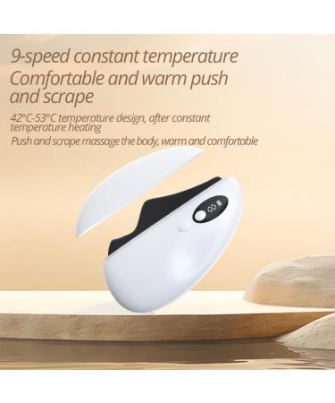 Gua Sha Electric Facial Tool - Bian Stone Sculpting Massager for Skin Tightening Jawline & Puffiness Relief - Shop Internationally - Buy Online on GoSupps.com