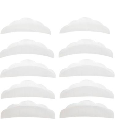 Home Curl Lash Lift Pad Soft Practical Durable For Eyes(White)