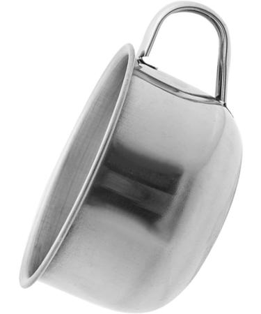 Premium 5-Hour Stainless Steel Shaving Bowl Cup - Ideal for Foam & Soap | International Shipping - Buy Online on GoSupps.com