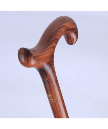 Wooden Walking Sticks for Men & Women Crutches Light Wood Outdoor Hiking Anti-Slip Old Man Walking Stick Cane Mobility Aid for Elderly Seniors & Handicap Wisdom - Buy Online on GoSupps.com
