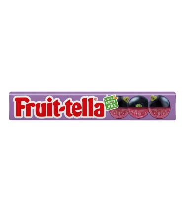 Fruitella Blackcurrant x 10 Packs Delicious Tasty And Twisty Treat Gift Hamper