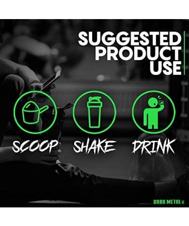 Dark Metal Manson, Blue Raspberry, 0.75 Pound Blue Raspberry 12 Ounce (Pack of 1) - Buy Online on GoSupps.com