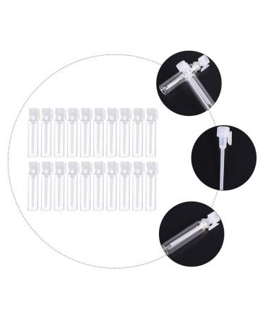 Buy FRCOLOR 100pcs Perfume Essential Oil Sample Vials - Clear Mini Spray Bottles for Travel & Samples - Assorted Colors - Buy Online on GoSupps.com