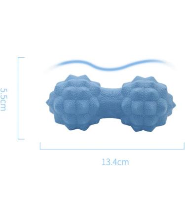 Partykindom Silicone Massage Ball - Yoga & Fitness Training Tool for Manual Massage & Foot Relief | Air Fitness Roller - Buy Online on GoSupps.com