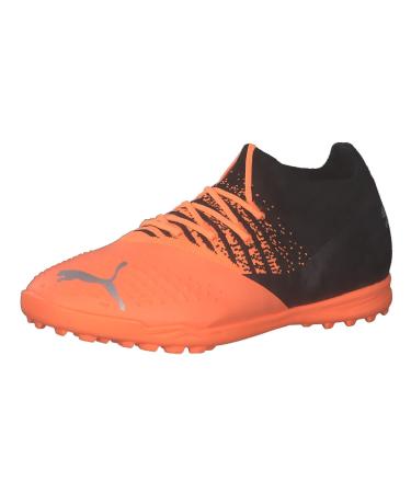 PUMA Unisex Kids Future Z 3.3 Tt Jr Football Shoe 28 EU Neon Citrus Diamond Silver Puma Black