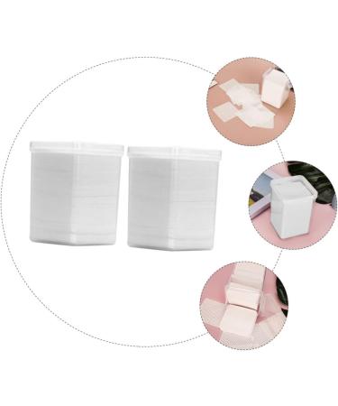 Mikinona Cleaning Pads 2 Boxes Eyelash & Nail Tools Non-Woven Fabric Cloth for Gel & Glue Cleaning Manicure Supplies - Buy Online on GoSupps.com