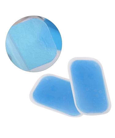 Healeved 30 pieces of leaf gel pads for abdominal stimulators Gelpads for Bollenoner Training equipment fitness equipment Substitute gel pads intelligent 30PCs blue