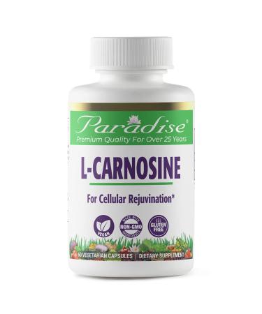 Paradise Herbs L-Carnosine 60 Vegetarian Capsules