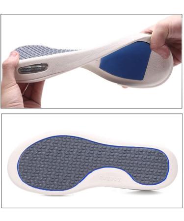 Wygwlg Men's Edema Diabetic Shoes - Adjustable Wide Width Footwear for Swollen Feet | Comfort & Support for Elderly Men | Size 9.5 Yellow - Buy Online on GoSupps.com