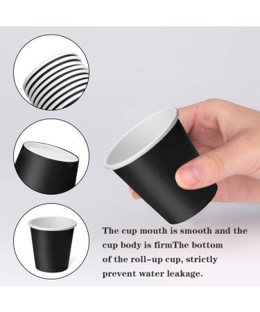 Huaiid 3 oz 100 Small Disposable Bathroom Mouthwash Cups - Black 100 Count - Buy Online on GoSupps.com
