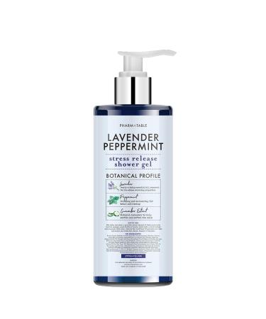 Stress Relief Lavender & Peppermint Shower Gel - 32oz Body Wash for Relaxation | International Shipping - Buy Online on GoSupps.com