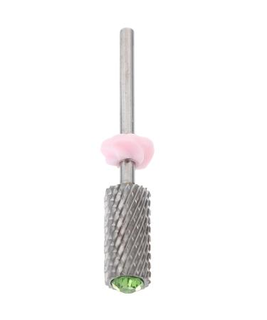 minkissy Nail Bits Cuticle Nail Drill Bit Cuticle Bit for Nail Drill Acrylic Nail Drill Bits Nail Drill Bits for Acrylic Nails Safety Bits for Nail Drill Tungsten Steel Clean Manicure Tools 7x1.2cm 1.0