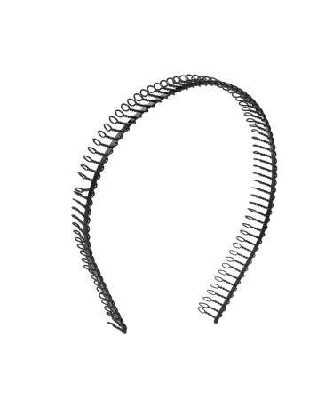 FRCOLOR Hair Band for Men Mens Headbands Princess Dresses for Girls Hair Jewels for Women Hair Accessories for Black Scrunchies Hair Bands Metal Teeth Comb Hair Piece Man Running