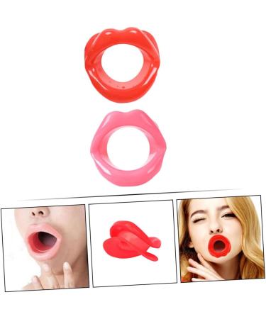 FRCOLOR Face Corrector Cheek Exerciser - Slim Lips & Anti-Wrinkle Beauty Tool | 2pcs Personal Face Trainer - Buy Online on GoSupps.com