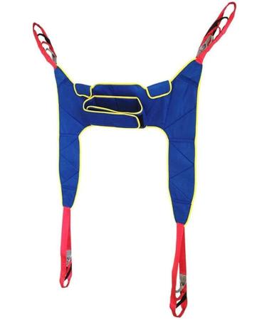 Patient Lift Toileting Sling for Shower Home Use Transfer Belt Handicap Commode Full Body Polyester Divided Leg Slings for Patient Lifts