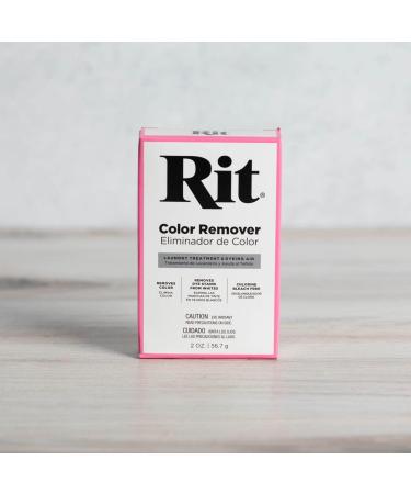 Rit Dye Powder Color & Rust Remover - Ideal for Crafting DIY on Fabric, Cotton, Nylon - Chlorine Free - Buy Online on GoSupps.com