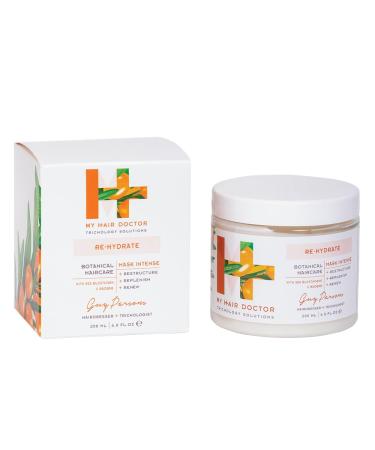 MY HAIR DOCTOR Hydrating Argan Oil Intense Re-Hydrate Hair Mask for Dry and Damaged Hair | Sulphate Free Vegan Hair Mask Intense Treatment 200 ml