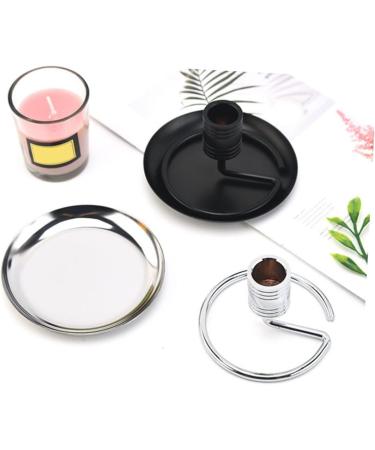 Alipis Metal Stands for Dishes - 2 Sets of Safe Moxibustion & Massage Accessories - Durable 10x10cm Silver Ash Collectors - Buy Online on GoSupps.com