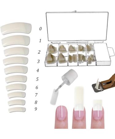  sun garden nails Sun Garden Nails Monophase Clear Gel 30 ml + Box of 100 False Nails + Nail Glue 5 ml - Buy Online on GoSupps.com
