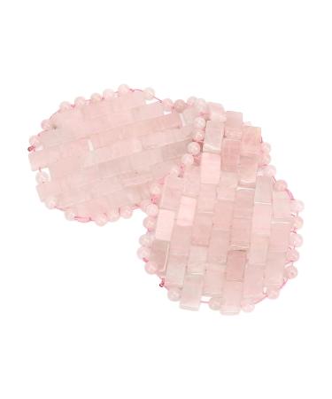 Stone Eye Patch | Rose Quartz & Jade for Puffiness | Promote Sleep & Refresh Eye Skin - Buy Online on GoSupps.com