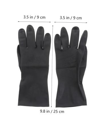 Beaupretty 9 Pairs Shampoo Hair Dye Black Large Thick Rubber Hair Beauty Tools Large Hairdressing Supplies Hair Salon Barber Belt Bulls Man - Buy Online on GoSupps.com