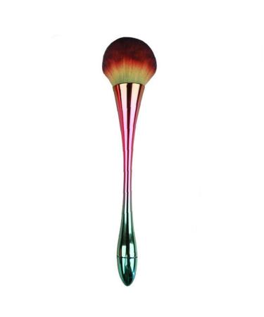 1pc Foundation Poeder Makeup Brush with Metal Handle Synthetic Foundation Powder Concealers Blending Professional Face Makeup Brush Beauty Tool