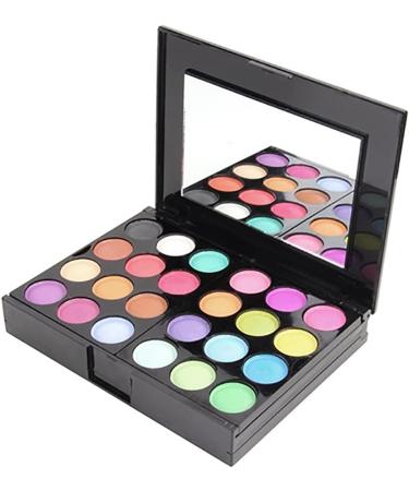 Worparsen Cosmetic Makeup Palette Set Blusher Lip Gloss Shimmers Eyeshadow Palette Makeup Brush Mirror Makeup Set Combination Palette Random - Buy Online on GoSupps.com