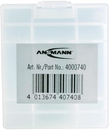 Ansmann Battery Box for 4 AA/AAA - Secure Storage & Organizer | Buy Internationally - Buy Online on GoSupps.com