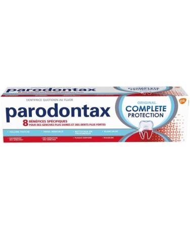 PARODONTAX - Complete Protection Original Toothpaste 75Ml - Pack of 3 - Buy Online on GoSupps.com