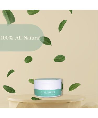 V-Flower Vulvar Balm | All Natural Vulva Care Cream | Relief for Vaginal Dryness Itching & Irritation - 1.7oz - Buy Online on GoSupps.com