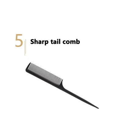 5PCS Hair Dryer Nozzle Replacement Set + Hair Comb | Portable Salon Narrow Concentrator for Blow Flat Hair Drying | Fits Diameter 4.0cm-4.8cm - Buy Online on GoSupps.com