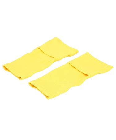 ZJchao Calf Compression Socks - Breathable Shin Guard Sleeves for Calf Support & Achilles Tendon Relief | Stretchy Slip-Resistant Soccer Shin Pads for Teenagers & Adults (Yellow M - Buy Online on GoSupps.com