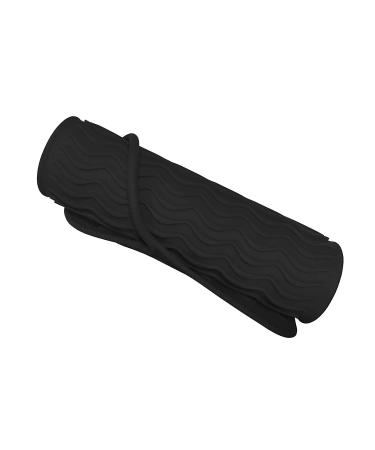 Buy Black Silicone Heat Travel Mat | Anti-Heat Pad for Hair Tools | International Shipping - Buy Online on GoSupps.com