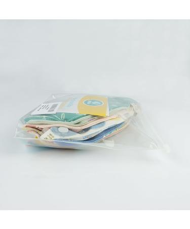 Beboan Baby Triangular Scarf Bibs | 10 Musselin Neckerchiefs for Girls | Soft & Absorbent Drool Bibs - Buy Online on GoSupps.com