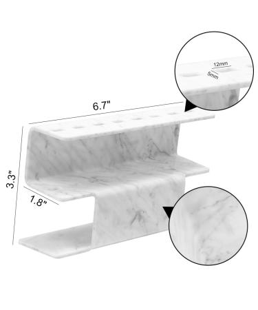 GEMERRY Marbling Tweezer Holder Stand for Lash Extension Supplies - Acrylic Display Storage with 8 Pcs Tweezers Shelf Holder - Buy Online on GoSupps.com