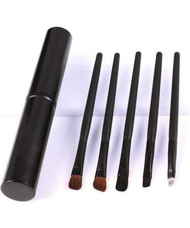 DOITOOL 15 Pcs Horse Hair Eye Shadow Brush Liner Brush for Eyes Eyeshadow Brush Kit Set Makeup Brush Size 1x3pcs Blackx3pcs - Buy Online on GoSupps.com