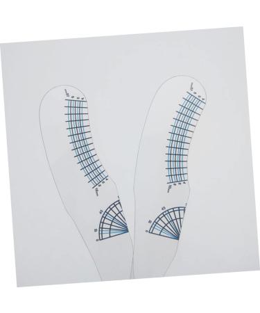 FOMIYES 30 Pcs Eyelash Measuring Ruler Lash Tool Eyelash Ruler Lash Tape Eyelash Length Ruler Sector Mascara 1 count (Pack of 1) As Shownx3pcs - Buy Online on GoSupps.com